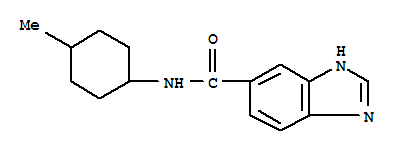(9ci)-n-(4-甲基環(huán)己基)-1H-苯并咪唑-5-羧酰胺結構式_785813-32-3結構式