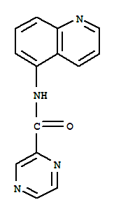 Pyrazinecarboxamide, n-5-quinolinyl-(9ci)Structure,785819-27-4Structure Pyrazinecarboxamide, n-5-quinolinyl-(9ci) Structure,785819-27-4Structure