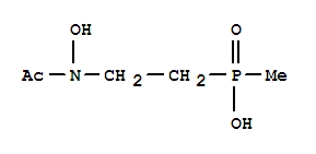 (9ci)-[2-(乙?；u基氨基)乙基]甲基-次膦酸結(jié)構(gòu)式_786592-70-9結(jié)構(gòu)式