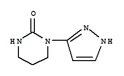 (9ci)-四氫-1-(1H-吡唑-3-基)-2(1H)-嘧啶酮結構式_786700-19-4結構式