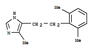 (9ci)-4-[2-(2,6-二甲基苯基)乙基]-5-甲基-1H-咪唑結(jié)構(gòu)式_787501-24-0結(jié)構(gòu)式