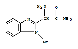 (9ci)-alpha-氨基-1-甲基-1H-苯并咪唑-2-乙酰胺結(jié)構(gòu)式_787519-96-4結(jié)構(gòu)式
