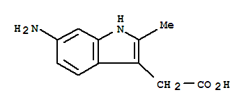 (9ci)-6-氨基-2-甲基-1H-吲哚-3-乙酸結(jié)構(gòu)式_787545-15-7結(jié)構(gòu)式