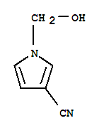 (9ci)-1-(羥基甲基)-1H-吡咯-3-甲腈結構式_78758-78-8結構式