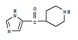 Methanone, 1h-imidazol-4-yl-4-piperidinyl-(9ci)Structure,788820-80-4Structure Methanone, 1h-imidazol-4-yl-4-piperidinyl-(9ci) Structure,788820-80-4Structure