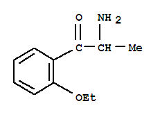 (9ci)-2-氨基-1-(2-乙氧基苯基)-1-丙酮結(jié)構(gòu)式_790167-40-7結(jié)構(gòu)式