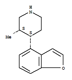 Piperidine, 4-(4-benzofuranyl)-3-methyl-, (3r,4r)-rel-(9ci)Structure,790648-71-4Structure Piperidine, 4-(4-benzofuranyl)-3-methyl-, (3r,4r)-rel-(9ci) Structure,790648-71-4Structure