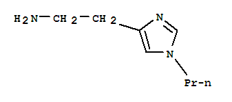 1H-imidazole-4-ethanamine,1-propyl-(9ci) Structure,790707-11-8Structure