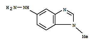 1H-benzimidazole,5-hydrazino-1-methyl-(9ci) Structure,791012-59-4Structure