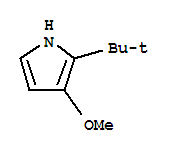 (9ci)-2-(1,1-二甲基乙基)-3-甲氧基-1H-吡咯結(jié)構(gòu)式_791104-11-5結(jié)構(gòu)式