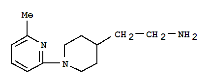 4-Piperidineethanamine,1-(6-methyl-2-pyridinyl)-(9ci)Structure,791584-45-7Structure 4-Piperidineethanamine,1-(6-methyl-2-pyridinyl)-(9ci) Structure,791584-45-7Structure