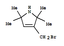 (9ci)-3-(溴甲基)-2,5-二氫-2,2,5,5-四甲基-1H-吡咯結(jié)構(gòu)式_791591-50-9結(jié)構(gòu)式