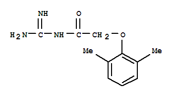 (9ci)-n-(氨基亞氨基甲基)-2-(2,6-二甲基苯氧基)-乙酰胺結(jié)構(gòu)式_791725-62-7結(jié)構(gòu)式