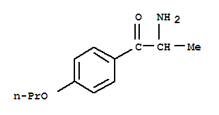  2-氨基-1-(4-丙氧基苯基)-1-丙酮結(jié)構(gòu)式_791782-73-5結(jié)構(gòu)式