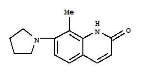 (9ci)-8-甲基-7-(1-吡咯烷)-2(1H)-喹啉酮結(jié)構(gòu)式_792149-18-9結(jié)構(gòu)式