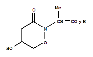 2H-1,2-oxazine-2-acetic acid, tetrahydro-5-hydroxy--alpha--methyl-3-oxo-Structure,792180-85-9Structure 2H-1,2-oxazine-2-acetic acid, tetrahydro-5-hydroxy--alpha--methyl-3-oxo- Structure,792180-85-9Structure