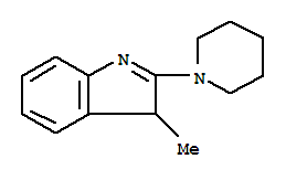 3H-indole,3-methyl-2-(1-piperidinyl)-(9ci)Structure,792843-42-6Structure 3H-indole,3-methyl-2-(1-piperidinyl)-(9ci) Structure,792843-42-6Structure