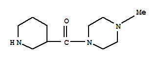 Piperazine, 1-methyl-4-(3-piperidinylcarbonyl)-(9ci)Structure,792906-73-1Structure Piperazine, 1-methyl-4-(3-piperidinylcarbonyl)-(9ci) Structure,792906-73-1Structure