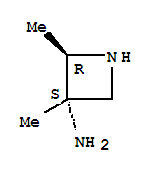 3-Azetidinamine,2,3-dimethyl-,trans-(9ci)Structure,793642-06-5Structure 3-Azetidinamine,2,3-dimethyl-,trans-(9ci) Structure,793642-06-5Structure