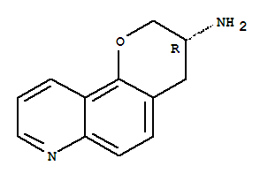 (3r)-(9ci)-3,4-二氫-2H-吡喃并[2,3-f]喹啉-3-胺結(jié)構(gòu)式_793671-30-4結(jié)構(gòu)式