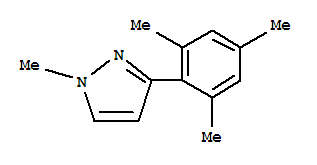 (9ci)-1-甲基-3-(2,4,6-三甲基苯基)-1H-吡唑結(jié)構(gòu)式_793681-28-4結(jié)構(gòu)式