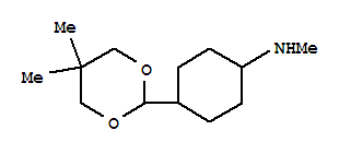 (9ci)-4-(5,5-二甲基-1,3-二噁烷-2-基)-n-甲基-環(huán)己胺結構式_793682-01-6結構式