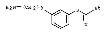 6-Benzothiazolepropanamine,2-ethyl-(9ci)Structure,794474-86-5Structure 6-Benzothiazolepropanamine,2-ethyl-(9ci) Structure,794474-86-5Structure