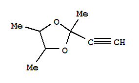 1,3-Dioxolane, 2-ethynyl-2,4,5-trimethyl-(9ci)Structure,79449-66-4Structure 1,3-Dioxolane, 2-ethynyl-2,4,5-trimethyl-(9ci) Structure,79449-66-4Structure