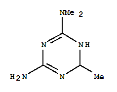 1,3,5-Triazine-2,4-diamine,1,6-dihydro-n,n,6-trimethyl-,(-)-(9ci)Structure,794495-43-5Structure 1,3,5-Triazine-2,4-diamine,1,6-dihydro-n,n,6-trimethyl-,(-)-(9ci) Structure,794495-43-5Structure