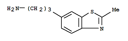 6-Benzothiazolepropanamine,2-methyl-(9ci)Structure,795264-97-0Structure 6-Benzothiazolepropanamine,2-methyl-(9ci) Structure,795264-97-0Structure