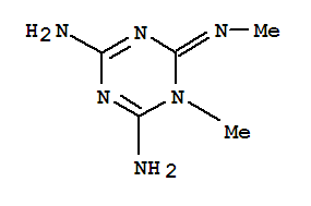 1,3,5-Triazine-2,4-diamine,1,6-dihydro-6-imino-n2,1-dimethyl-(9ci)Structure,79576-88-8Structure 1,3,5-Triazine-2,4-diamine,1,6-dihydro-6-imino-n2,1-dimethyl-(9ci) Structure,79576-88-8Structure