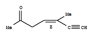 (z)-(9ci)-5-甲基-4-庚烯-6-炔-2-酮結(jié)構(gòu)式_79644-31-8結(jié)構(gòu)式