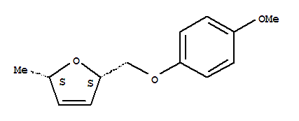 Furan, 2,5-dihydro-2-[(4-methoxyphenoxy)methyl]-5-methyl-, (2s,5s)-(9ci) Structure,796843-77-1Structure