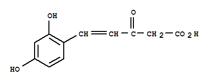 4-Pentenoicacid,5-(2,4-dihydroxyphenyl)-3-oxo-(4ci)Structure,797035-12-2Structure 4-Pentenoicacid,5-(2,4-dihydroxyphenyl)-3-oxo-(4ci) Structure,797035-12-2Structure