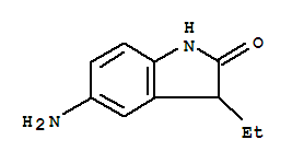 (9ci)-5-氨基-3-乙基-1,3-二氫-2H-吲哚-2-酮結(jié)構(gòu)式_797051-98-0結(jié)構(gòu)式