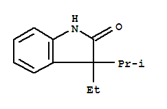 (9ci)-3-乙基-1,3-二氫-3-(1-甲基乙基)-2H-吲哚-2-酮結(jié)構(gòu)式_797052-01-8結(jié)構(gòu)式
