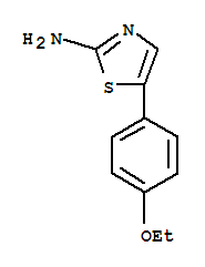 2-Thiazolamine,5-(4-ethoxyphenyl)-(9ci)Structure,797777-92-5Structure 2-Thiazolamine,5-(4-ethoxyphenyl)-(9ci) Structure,797777-92-5Structure