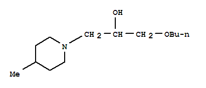 (9ci)-alpha-(丁氧基甲基)-4-甲基-1-哌啶乙醇結構式_797789-54-9結構式