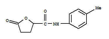 2-Furancarboxamide,tetrahydro-n-(4-methylphenyl)-5-oxo-(9ci)Structure,797795-82-5Structure 2-Furancarboxamide,tetrahydro-n-(4-methylphenyl)-5-oxo-(9ci) Structure,797795-82-5Structure