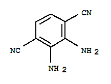 1,4-Benzenedicarbonitrile, 2,3-diamino-Structure,79780-61-3Structure 1,4-Benzenedicarbonitrile, 2,3-diamino- Structure,79780-61-3Structure