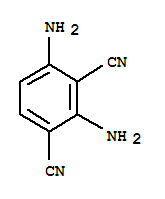 1,3-Benzenedicarbonitrile, 2,4-diamino-Structure,79780-64-6Structure 1,3-Benzenedicarbonitrile, 2,4-diamino- Structure,79780-64-6Structure