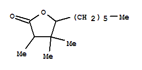 (9ci)-5-己基二氫-3,4,4-三甲基-2(3H)-呋喃酮結(jié)構(gòu)式_799268-18-1結(jié)構(gòu)式