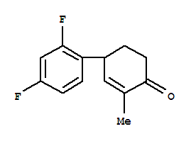 2-Cyclohexen-1-one,4-(2,4-difluorophenyl)-2-methyl-(9ci)Structure,799776-81-1Structure 2-Cyclohexen-1-one,4-(2,4-difluorophenyl)-2-methyl-(9ci) Structure,799776-81-1Structure
