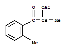 (9ci)-2-(乙?；趸?-1-(2-甲基苯基)-1-丙酮結(jié)構(gòu)式_799804-34-5結(jié)構(gòu)式