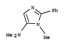1H-imidazol-5-amine,n,n,1-trimethyl-2-phenyl-(9ci) Structure,799813-77-7Structure