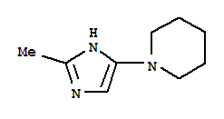 Piperidine, 1-(2-methyl-1h-imidazol-4-yl)-(9ci)Structure,799814-09-8Structure Piperidine, 1-(2-methyl-1h-imidazol-4-yl)-(9ci) Structure,799814-09-8Structure