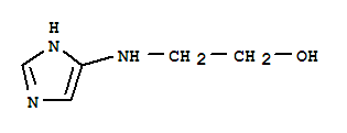 (9ci)-2-(1H-咪唑-4-基氨基)-乙醇結構式_799814-23-6結構式
