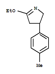 (9ci)-5-乙氧基-3,4-二氫-3-(4-甲基苯基)-2H-吡咯結(jié)構(gòu)式_80036-53-9結(jié)構(gòu)式