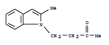 2-Butanone,4-(2-methyl-1-indolyl)-(4ci)Structure,800377-30-4Structure 2-Butanone,4-(2-methyl-1-indolyl)-(4ci) Structure,800377-30-4Structure