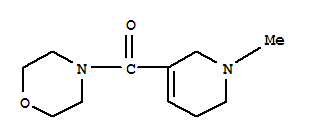 Morpholine, 4-(1,2,5,6-tetrahydro-1-methylnicotinoyl)-(8ci)Structure,801139-47-9Structure Morpholine, 4-(1,2,5,6-tetrahydro-1-methylnicotinoyl)-(8ci) Structure,801139-47-9Structure
